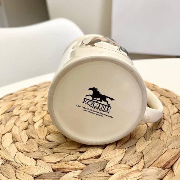 Collectible Equine Expression Palomino Horse Porcelain Mug - Picture 2 of 4